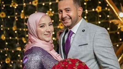 بلدنا اليوم تهنيء العروسين أحمد ومنة