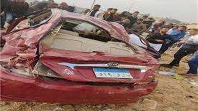 التصريح بدفن جثتين ضحايا إنقلاب سيارة ملاكي بالمقطم