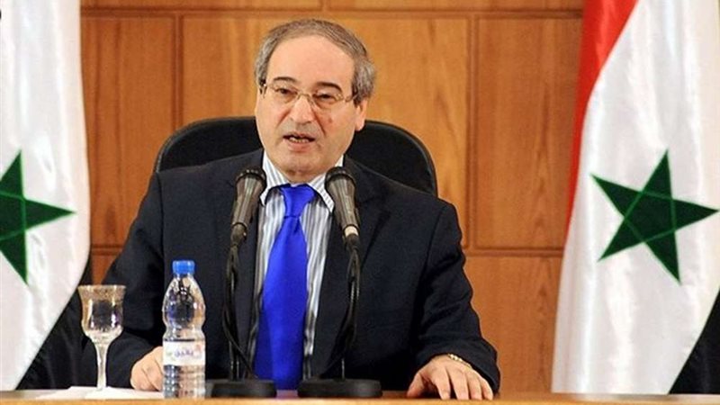 وزير الخارجية السوري