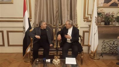 قرطام يستقبل رئيس حزب المحافظين الليبي.. تفاصيل