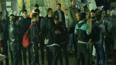 بعد حضور الشرطة.. اختفاء حازم إمام من عزاء والدته