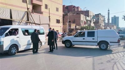 جولة ميدانية لرئيس مركز ومدينة ابشواي بالفيوم