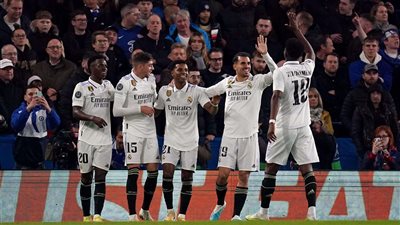ريال مدريد يفوز على تشيلسي بثنائية نظيفة ويتأهل إلي دور نصف النهائي من دوري أبطال أوروبا