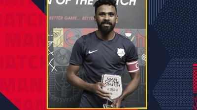 علي فوزي رجل مباراة إنبي وأسوان بالدوري المصري