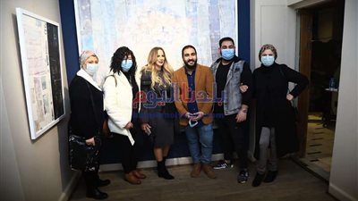 بالصور.. جمال فهمي يفتتح معرض 