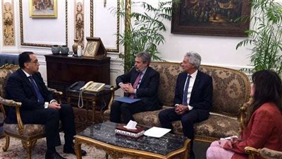 مدبولي يبحث مع سفير إيطاليا الاستثمار في الزراعة