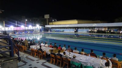 رئيس جامعة المنيا يلتقى الطلاب الوافدين بحفل إفطار رمضانى