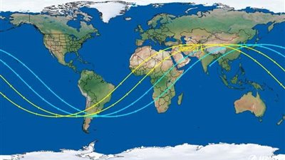البحوث الفلكية:خلال ساعات سقوط المركبة الفضائية التابعة لناسا