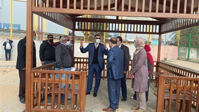 رئيس جامعة بنها يتفقد مشروع تجديد الملاعب ونادي أعضاء هيئة التدريس