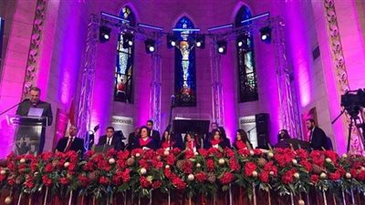 بث مباشر احتفال الطائفة الإنجيلية في مصر بعيد الميلاد المجيد