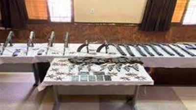 ضبط 37 قطعة سلاح خلال حملة أمنية مكبرة بقنا