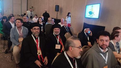 بطريرك الكاثوليك يشارك في الجلسة الافتتاحية لمؤتمر كنائس الشرق الأوسط