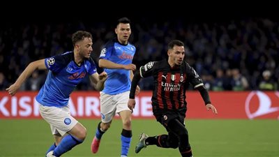 ميلان يعادل رقم يوفنتوس بعد الوصول لنصف نهائي دوري الأبطال