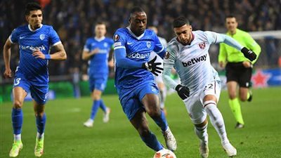 التعادل الإيجابي يحسم الشوط الأول بين ويست هام يونايتد وجينت في دوري المؤتمر الأوروبي