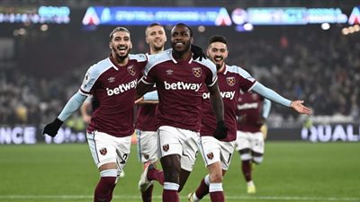 وست هام يسحق جينت ويتأهل الي دور نصف نهائي من دوري المؤتمر الأوروبي