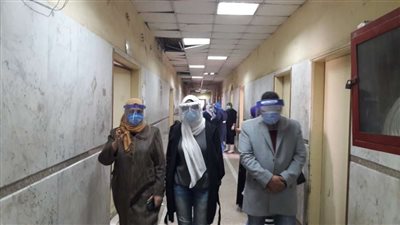 نائب محافظ القليوبية تتفقد مستشفيات العزل بالمحافظة