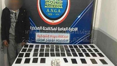 مكافحة المخدرات تضبط كميات كبيرة من 