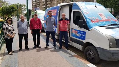 صحة المنيا: انتشار العيادات المتنقلة بالميادين والحدائق والمتنزهات