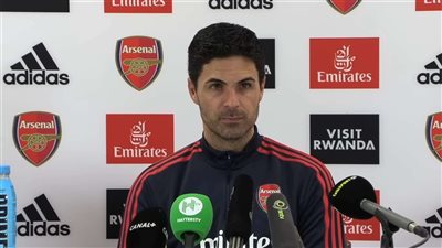 أرتيتا: الفوز على مانشستر سيتي غدًا لن يحسم لقب الدوري الإنجليزي