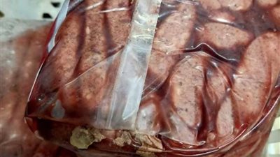 ضبط 2 طن لحوم مجمدة فاسدة فى حملة تموينية بالجيزة