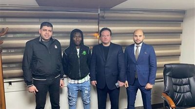 سعيدو سيمبوري رجل مباراة المصري والبنك الأهلي بالدوري