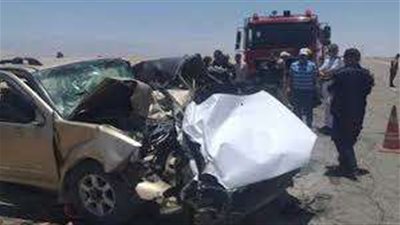 إصابة 4 أشخاص في حادث تصادم سيارتين بالشرقية