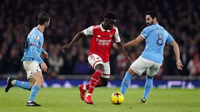 قمة نارية بين مانشستر سيتي وأرسنال في الدوري الإنجليزي