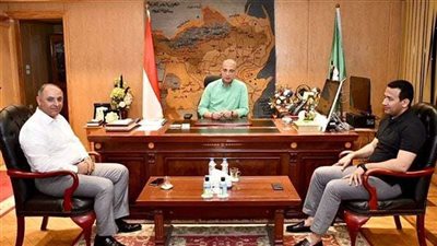 محافظ الفيوم ورئيس اتحاد التايكوندو يبحثان ترتيبات بطولة الجمهورية للباراتايكوندو