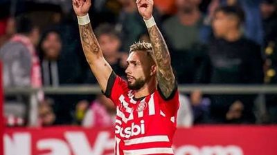 مهاجم جيرونا سادس لاعب يسجل 