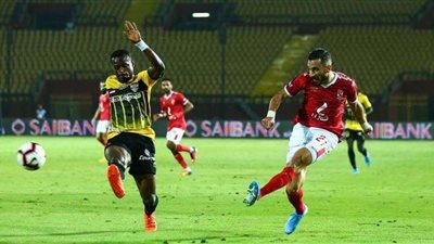 برباعية نظيفة.. الأهلي يخطف الصدارة من الزمالك بعد فوزه على الإنتاج الحربي