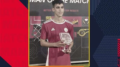 علي حمدي رجل مباراة طلائع الجيش وغزل المحلة في الدوري المصري