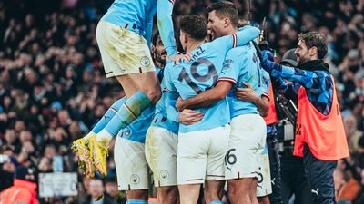 مانشستر سيتي يباغت أرسنال بالهدف الأول