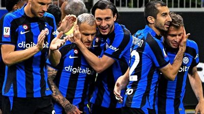 إنتر ميلان ينتظر الفائز من فيورنتينا وكريمونيسي في نهائي كأس إيطاليا