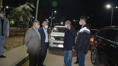 غلق وتشميع 2 مقهى وتحرير 15 محضر إشغال بشبرا الخيمة