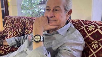 أبرزهم شرين رضا وخالد النبوي.. نجوم الفن يودعون مذيع النشرة الفرنسية