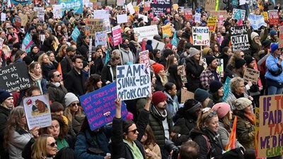 بريطانيا على موعد جديد مع إضراب عمال السكك الحديدية