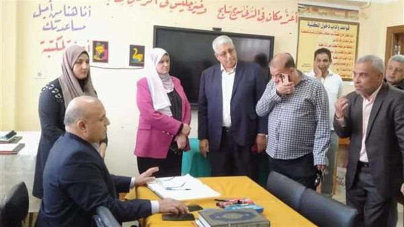 جولة وكيل وزارة التربية