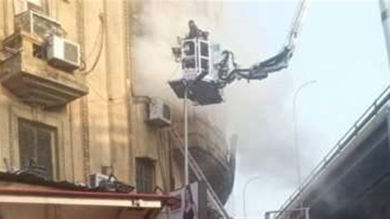 حريق داخل شقة سكنية
