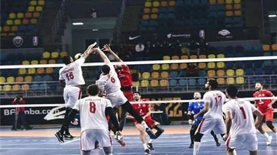 طائرة الزمالك تهزم الأهلي في أولى مباريات نهائي كأس مصر