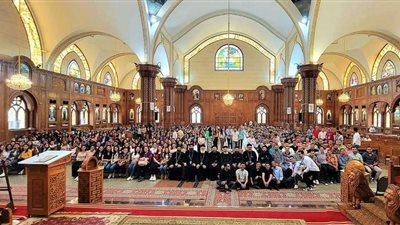 إيبارشية الفيوم تنظم لقاء «بي منريت» للشباب الجامعي| صور