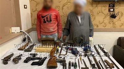 ضبط ورشة لتصنيع الأسلحة النارية والإتجار فيها بأسيوط