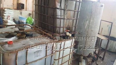 ضبط مصنع لإنتاج الأسمدة والمخصبات الزراعية بالدقهلية