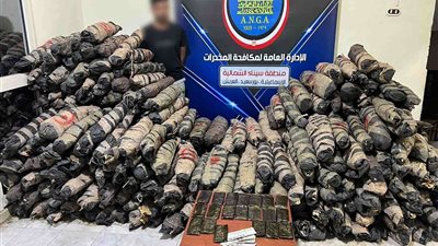 بأكثر من 3 ملايين جنيه.. ضبط مُسجل خطر بحوزته طن بانجو داخل مخزن بالإسماعيلية