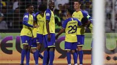 النصر يكتسح الرائد برباعية نظيفة في الدوري السعودي