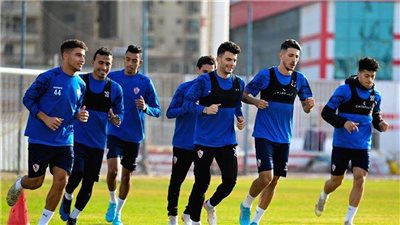الزمالك يستأنف تدريباته لمواجهة الأهلي بدون الخماسي الدولي