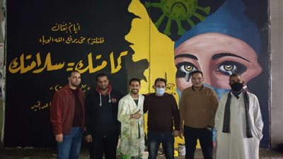 شباب قرية بالدقهلية يدشنون حملة 