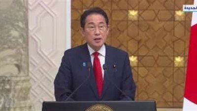 رئيس وزراء اليابان:  مصر تلعب دورا مهما فى ضمان الأمن والاستقرار