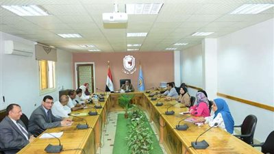 جامعة سوهاج تعقد الاجتماع التحضيري لإطلاق مؤتمر البيئة الدولي الأول ٨ مايو القادم