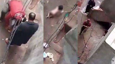 أب يجرد نجلته من ملابسها ويعذبها بالشارع انتقاماً من زوجته بالدقهلية