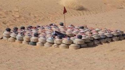 مسام ينزع 3059 لغمًا وعبوة ناسفة في أبريل الماضي باليمن